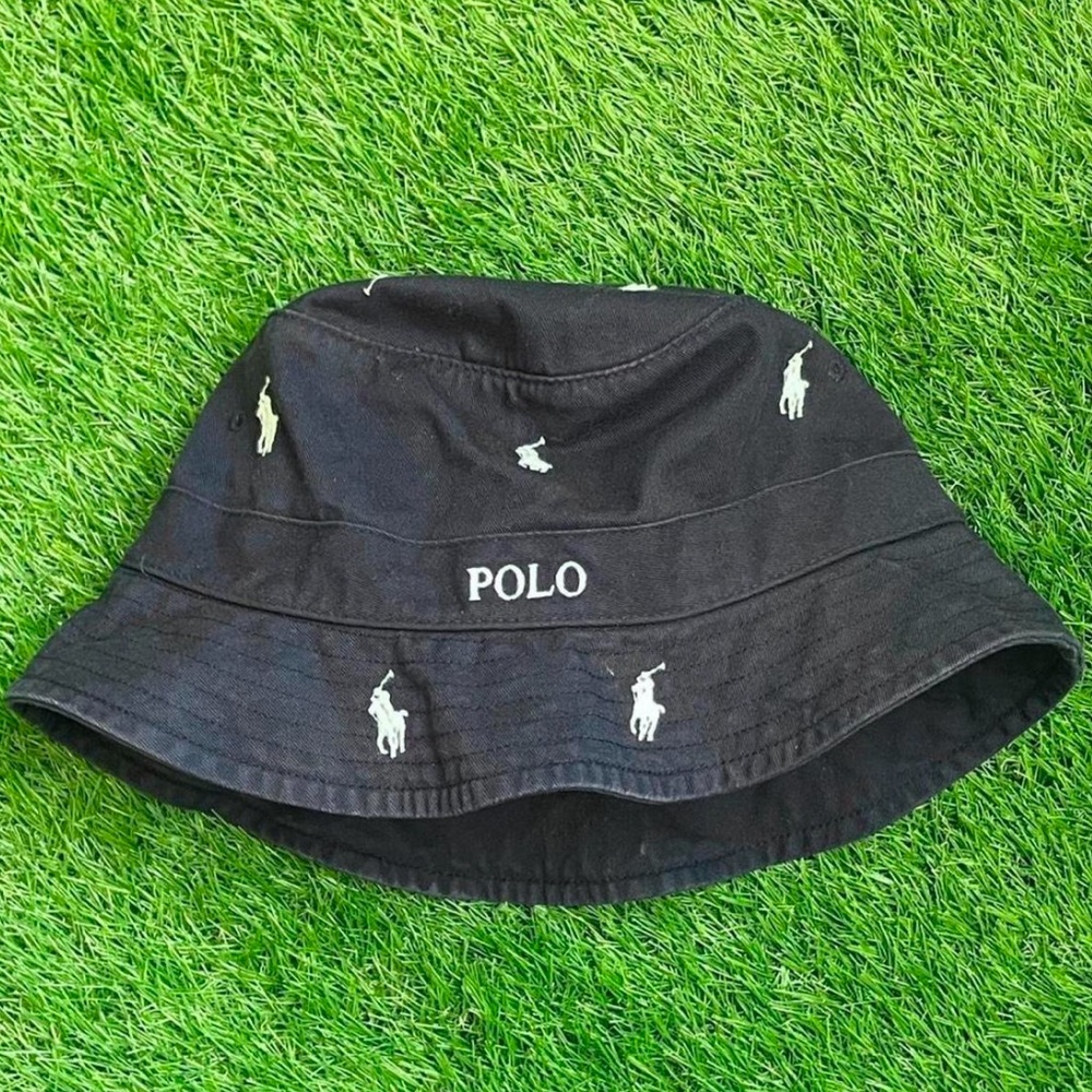Navy polo Ralph Lauren bucket hat